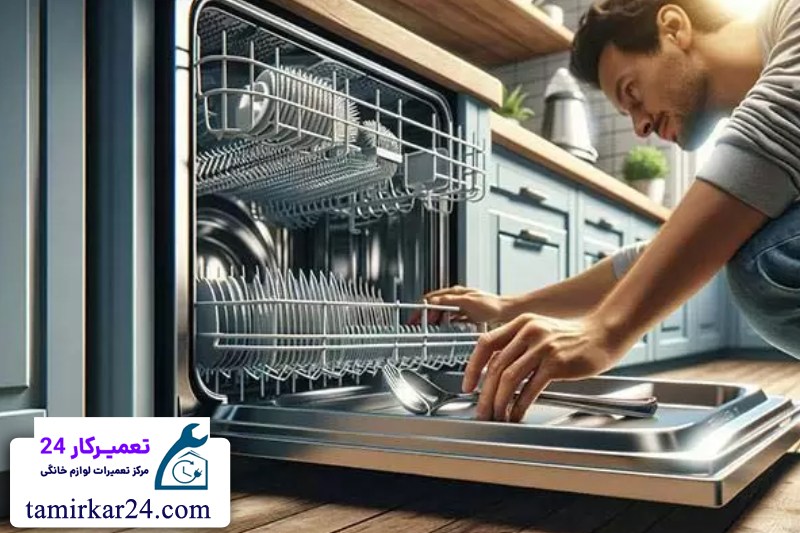 تعمیر ماشین ظرفشویی WHIRLPOOL در نمایندگی تعمیرکار 24 